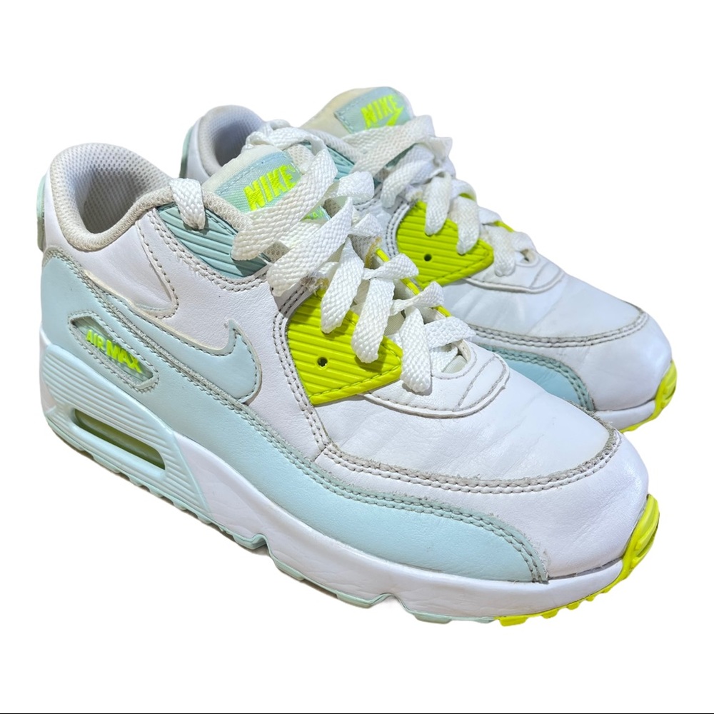Nike Air Max 90 LTR (PS) Girls Sneakers Size 2Y